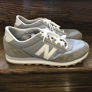 New Balance Shoes - Mens New Balance 501 Grey/White Running Shoes 10.5 New Balance Shoes - Mens New Balance 501 Grey/White Running Shoes 10.5